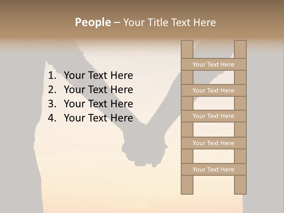 Sexy Island Walk PowerPoint Template