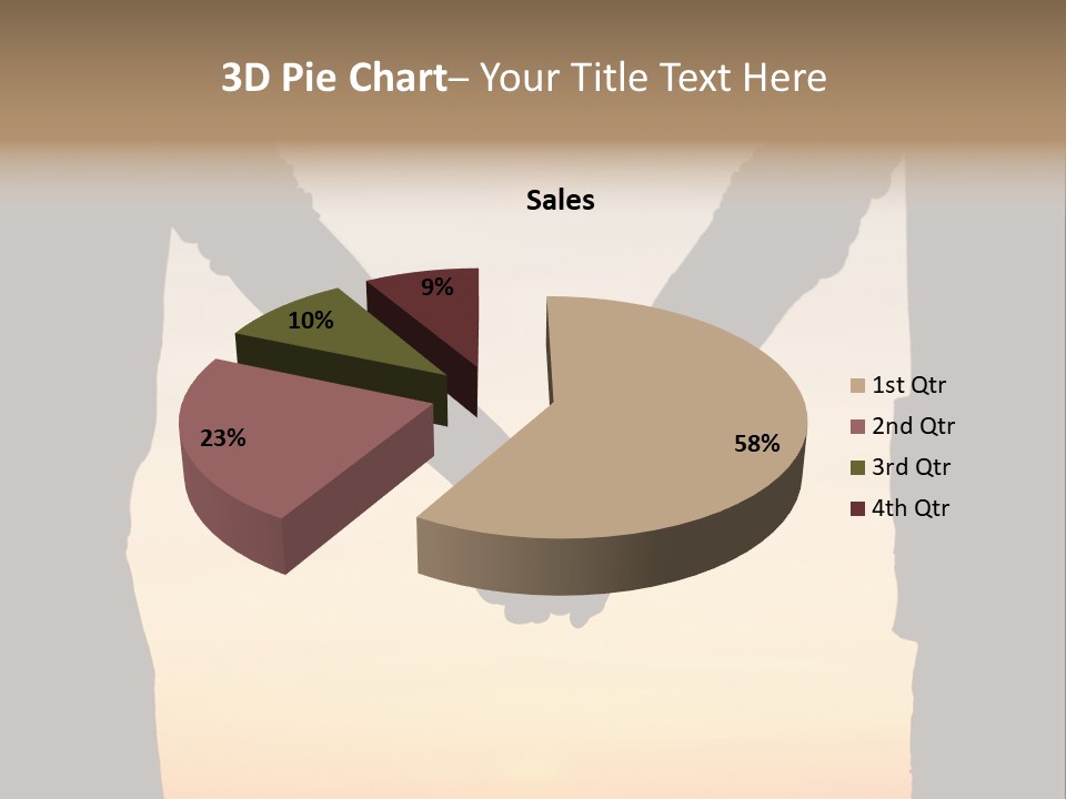 Sexy Island Walk PowerPoint Template