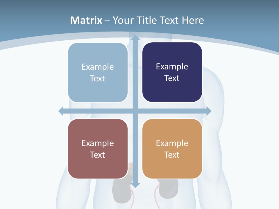 A Man's Stomach Is Shown In This Powerpoint Presentation PowerPoint Template