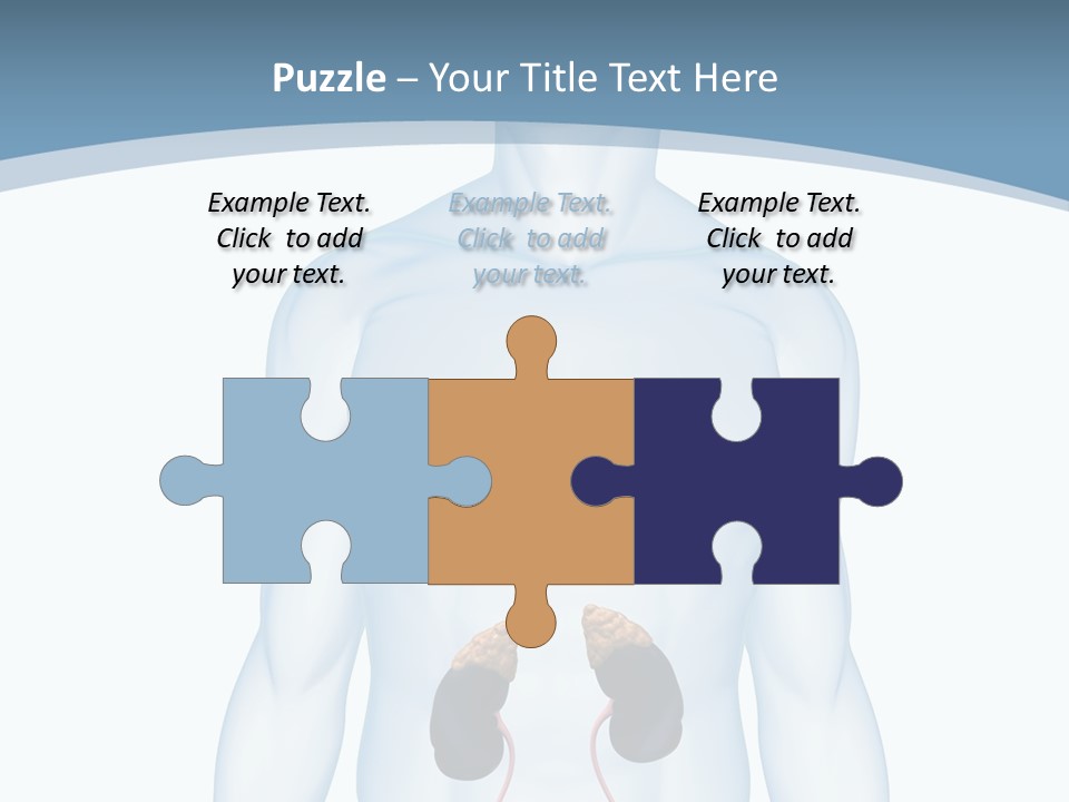 A Man's Stomach Is Shown In This Powerpoint Presentation PowerPoint Template