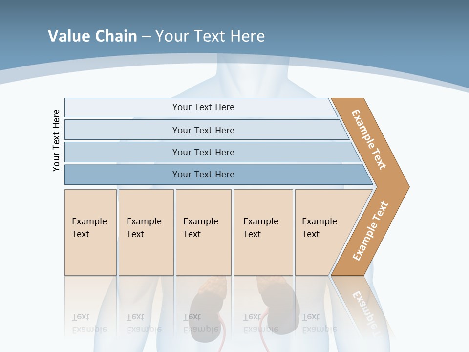 A Man's Stomach Is Shown In This Powerpoint Presentation PowerPoint Template