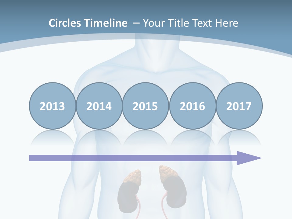 A Man's Stomach Is Shown In This Powerpoint Presentation PowerPoint Template