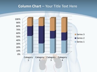 A Man's Stomach Is Shown In This Powerpoint Presentation PowerPoint Template