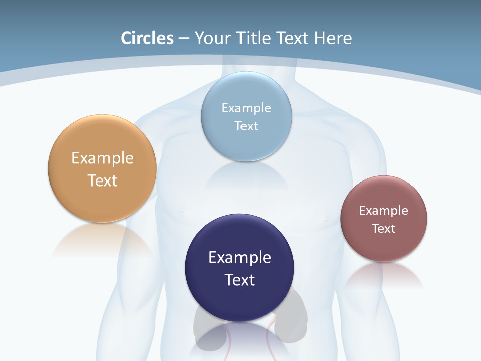 A Man's Stomach Is Shown In This Powerpoint Presentation PowerPoint Template