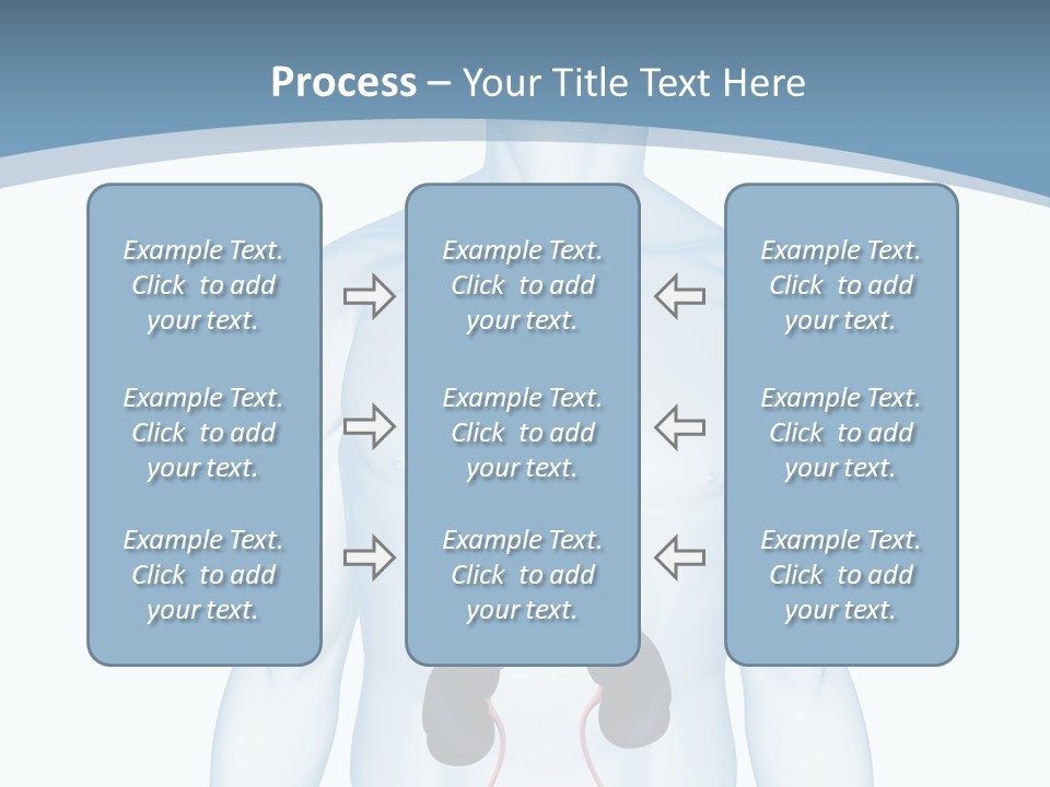 A Man's Stomach Is Shown In This Powerpoint Presentation PowerPoint Template