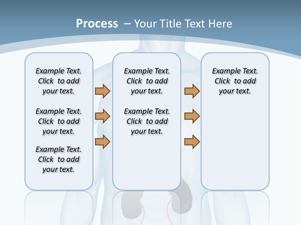 A Man's Stomach Is Shown In This Powerpoint Presentation PowerPoint Template