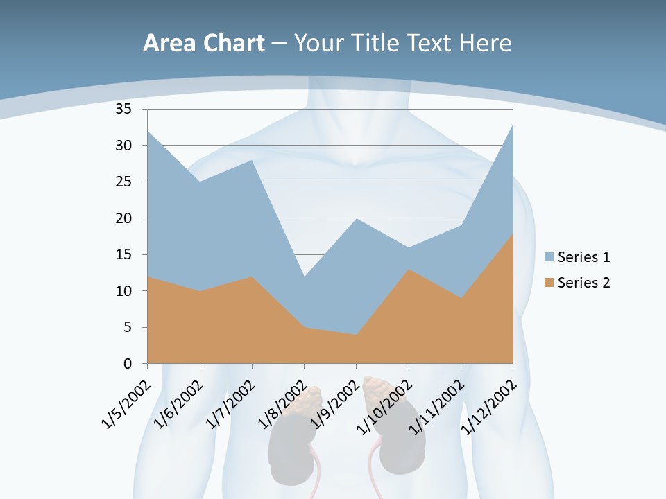 A Man's Stomach Is Shown In This Powerpoint Presentation PowerPoint Template