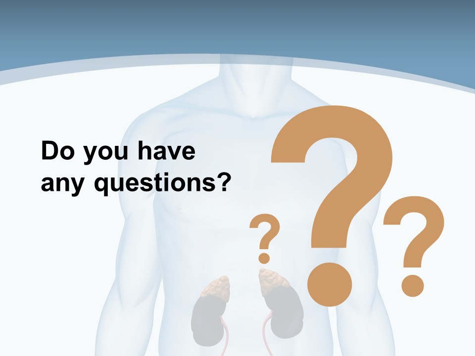 A Man's Stomach Is Shown In This Powerpoint Presentation PowerPoint Template