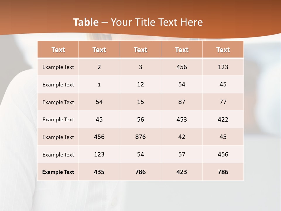 A Woman Talking On A Cell Phone In Front Of A Laptop PowerPoint Template