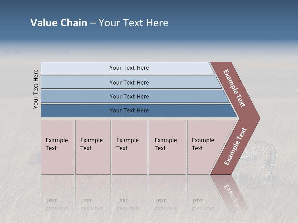Dots Wildlife Big PowerPoint Template