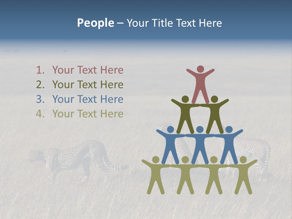 Dots Wildlife Big PowerPoint Template