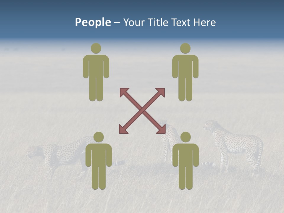 Dots Wildlife Big PowerPoint Template