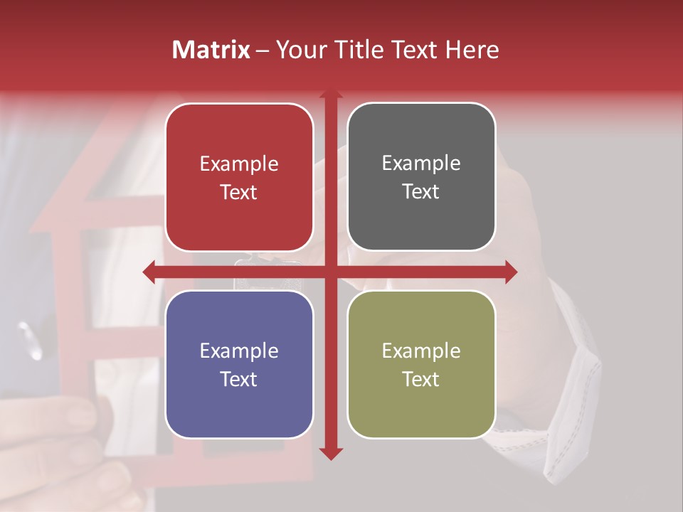 Apartment Black Payment PowerPoint Template