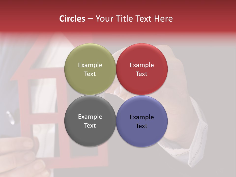 Apartment Black Payment PowerPoint Template