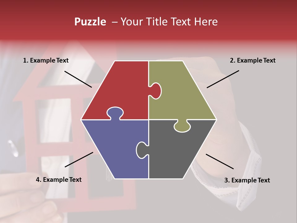 Apartment Black Payment PowerPoint Template