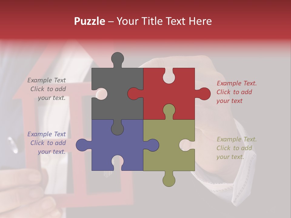 Apartment Black Payment PowerPoint Template