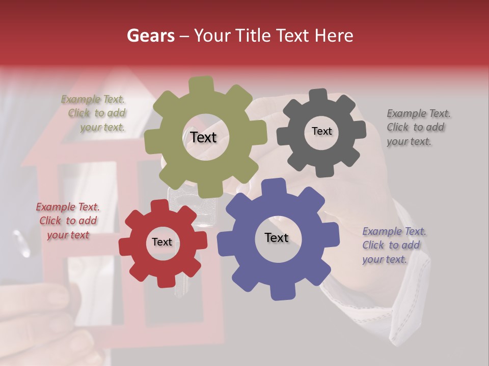 Apartment Black Payment PowerPoint Template