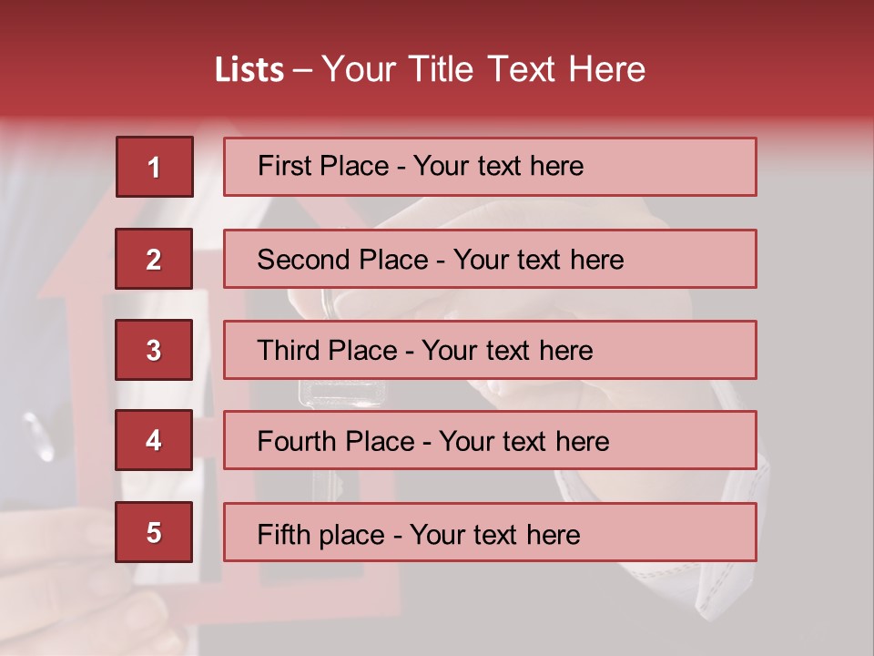 Apartment Black Payment PowerPoint Template