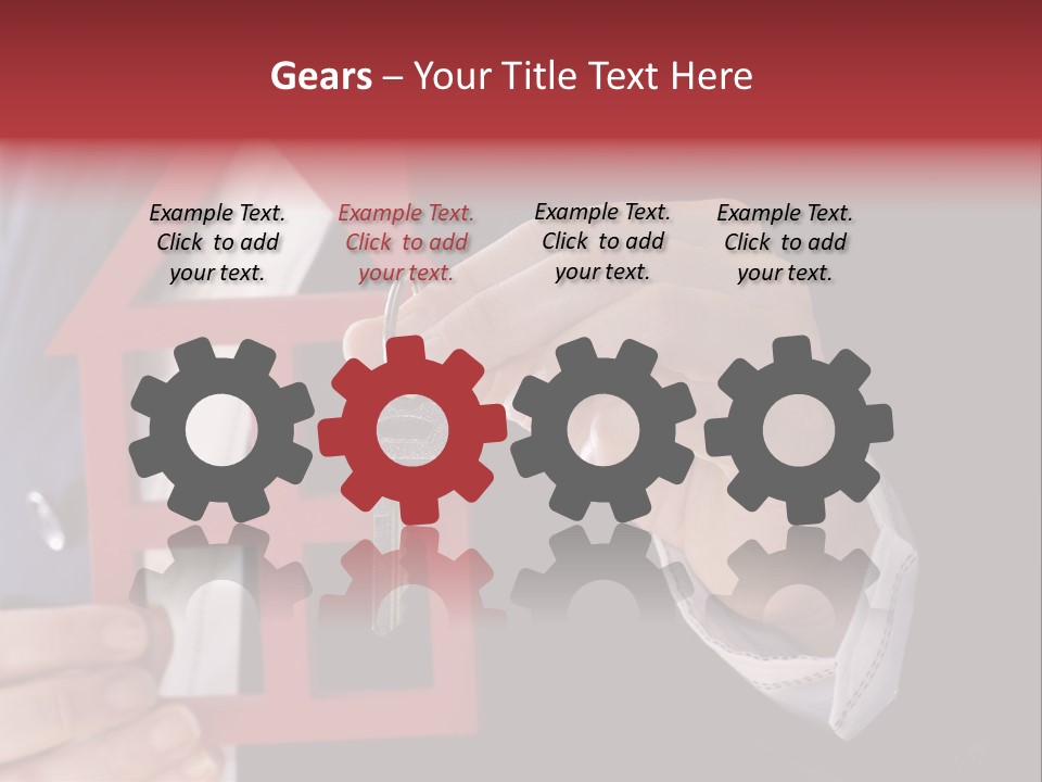 Apartment Black Payment PowerPoint Template