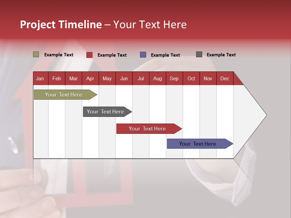 Apartment Black Payment PowerPoint Template