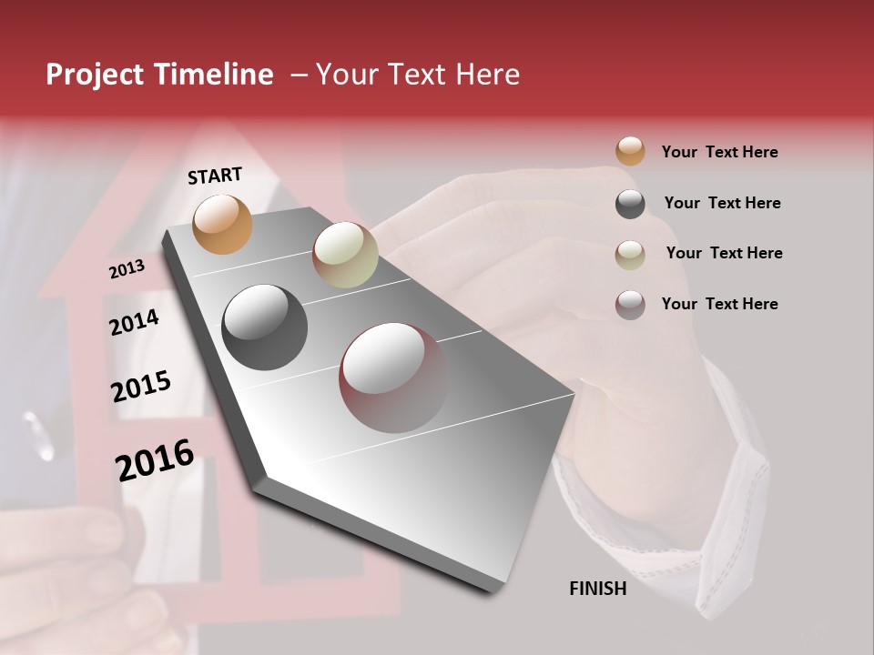 Apartment Black Payment PowerPoint Template