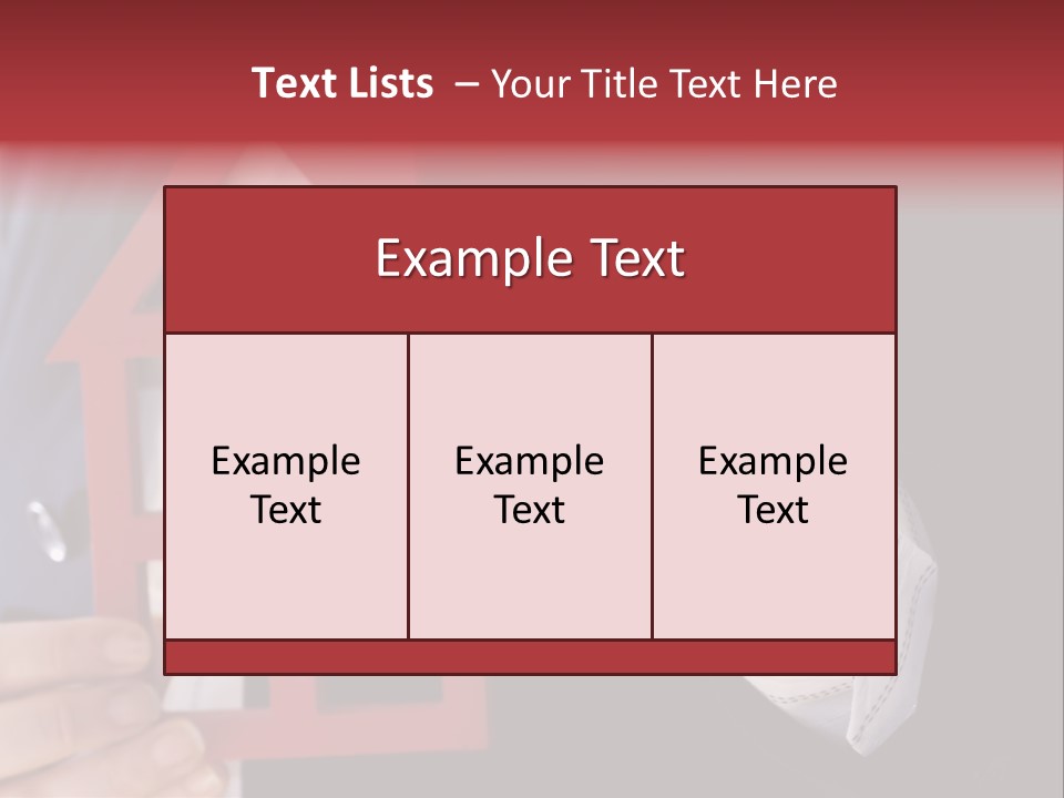 Apartment Black Payment PowerPoint Template