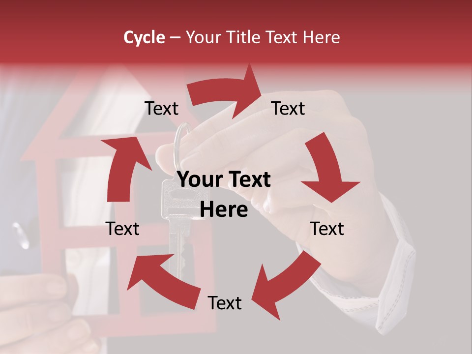 Apartment Black Payment PowerPoint Template