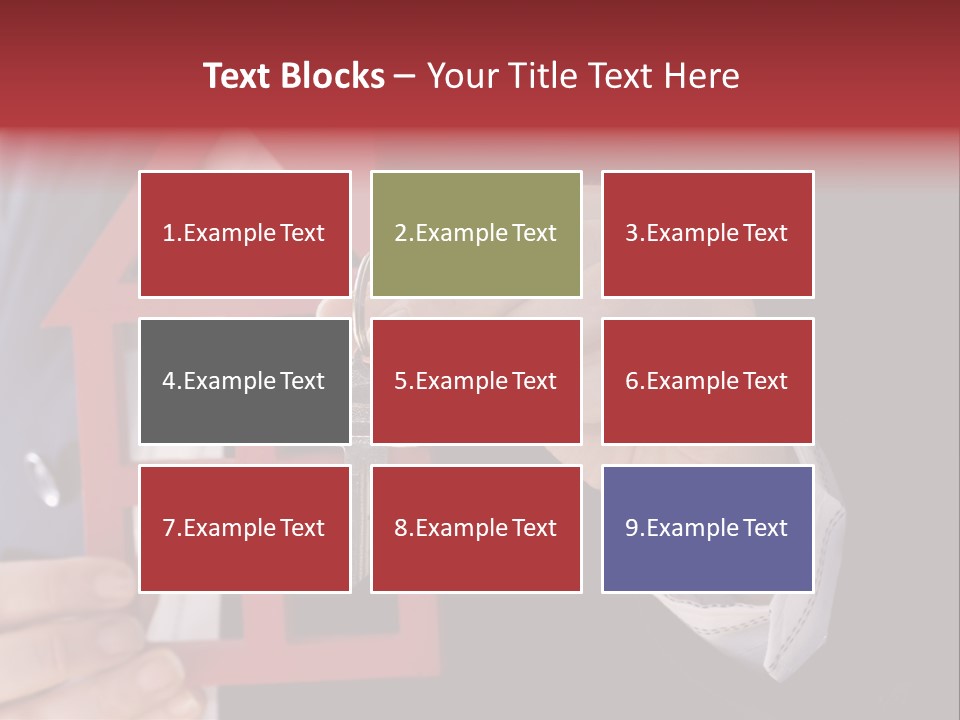 Apartment Black Payment PowerPoint Template