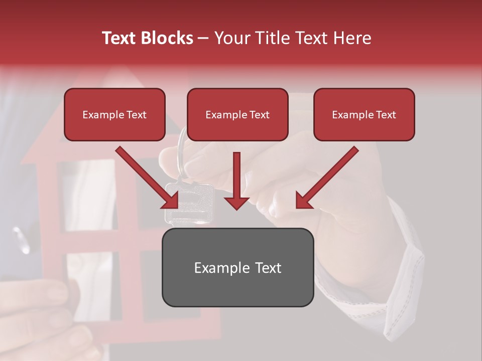 Apartment Black Payment PowerPoint Template