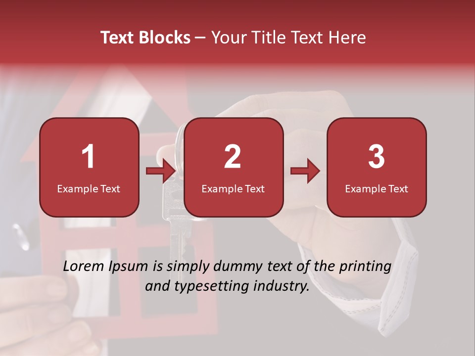 Apartment Black Payment PowerPoint Template