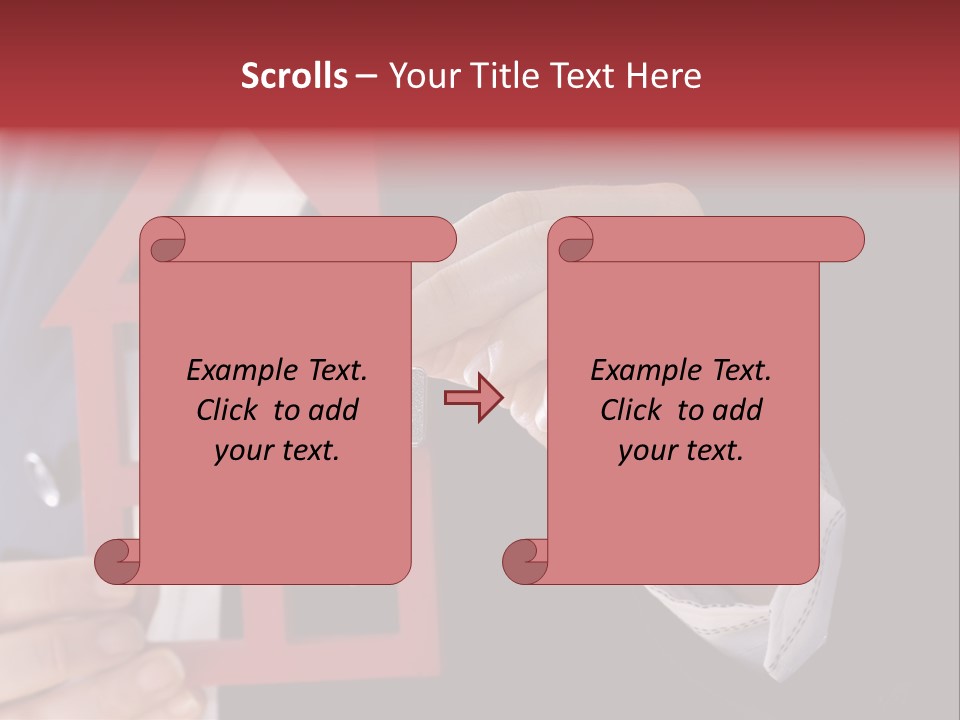 Apartment Black Payment PowerPoint Template