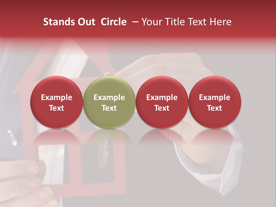 Apartment Black Payment PowerPoint Template