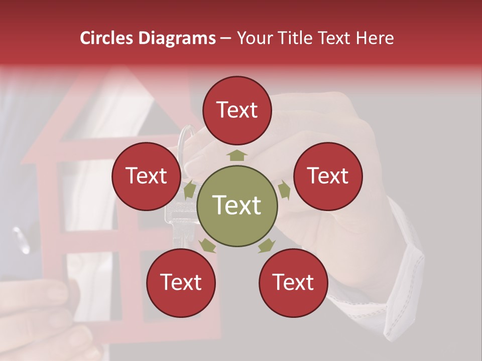 Apartment Black Payment PowerPoint Template