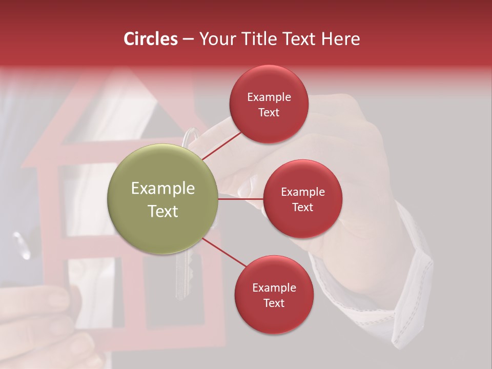 Apartment Black Payment PowerPoint Template