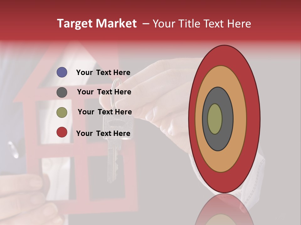 Apartment Black Payment PowerPoint Template