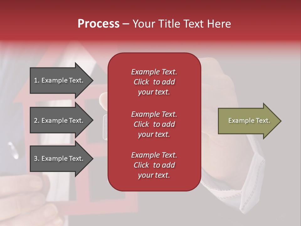 Apartment Black Payment PowerPoint Template