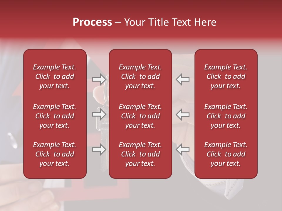 Apartment Black Payment PowerPoint Template