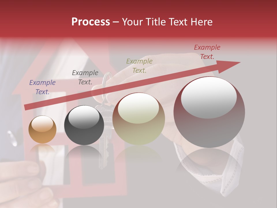 Apartment Black Payment PowerPoint Template