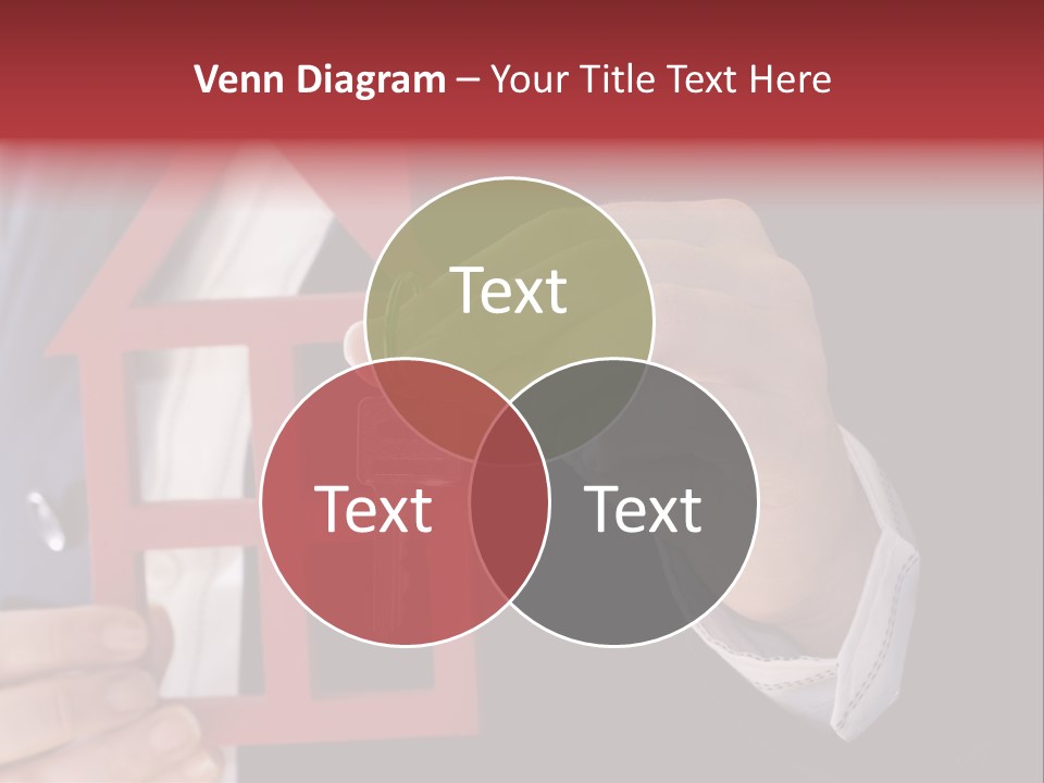 Apartment Black Payment PowerPoint Template