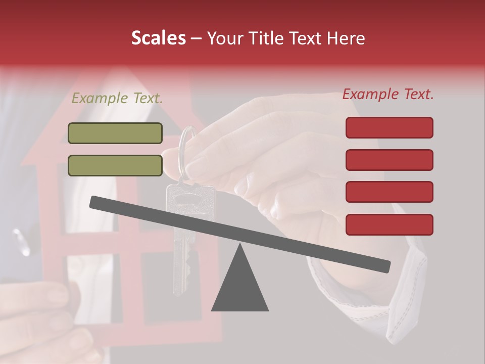 Apartment Black Payment PowerPoint Template