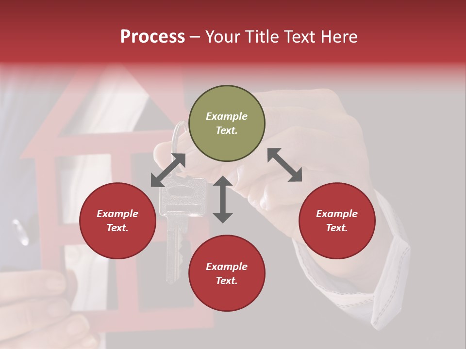 Apartment Black Payment PowerPoint Template