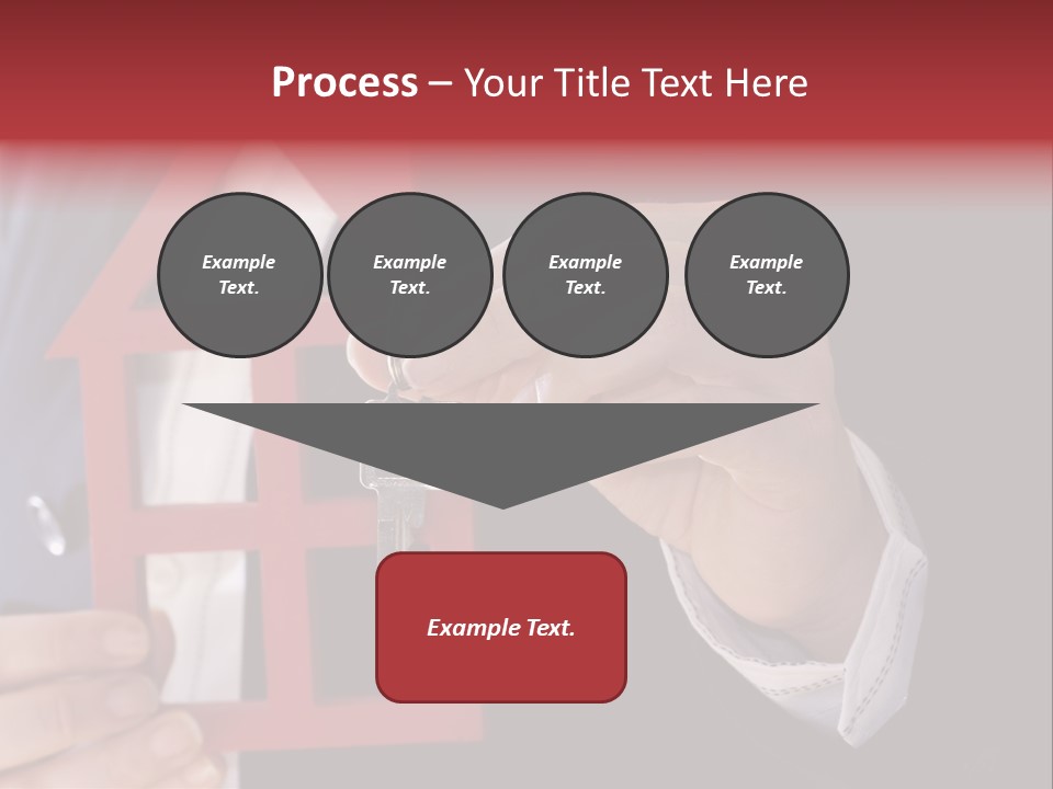 Apartment Black Payment PowerPoint Template
