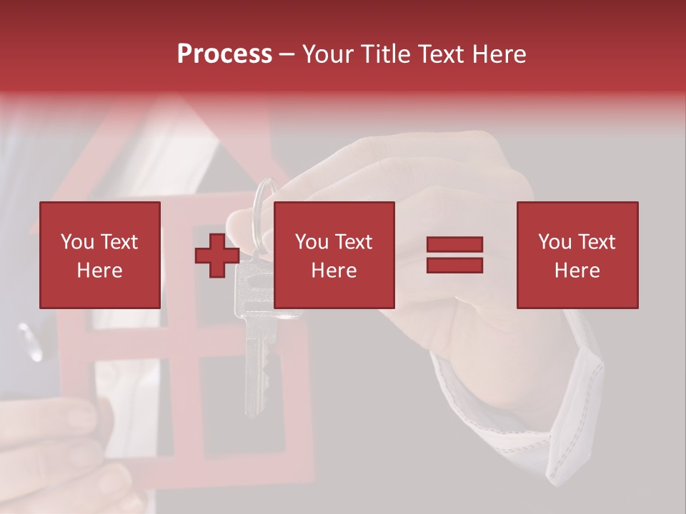 Apartment Black Payment PowerPoint Template
