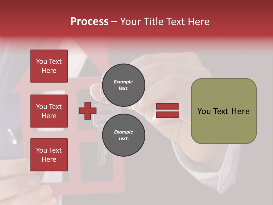 Apartment Black Payment PowerPoint Template