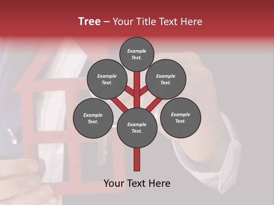 Apartment Black Payment PowerPoint Template