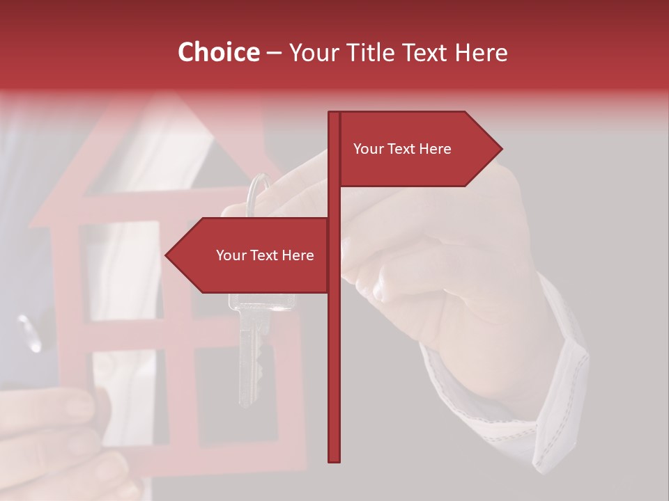 Apartment Black Payment PowerPoint Template