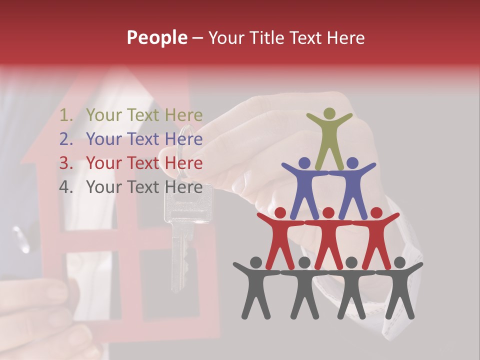 Apartment Black Payment PowerPoint Template