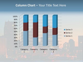 Downtown Illumination City PowerPoint Template