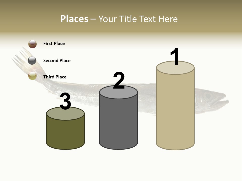 Nutritive White Hake PowerPoint Template