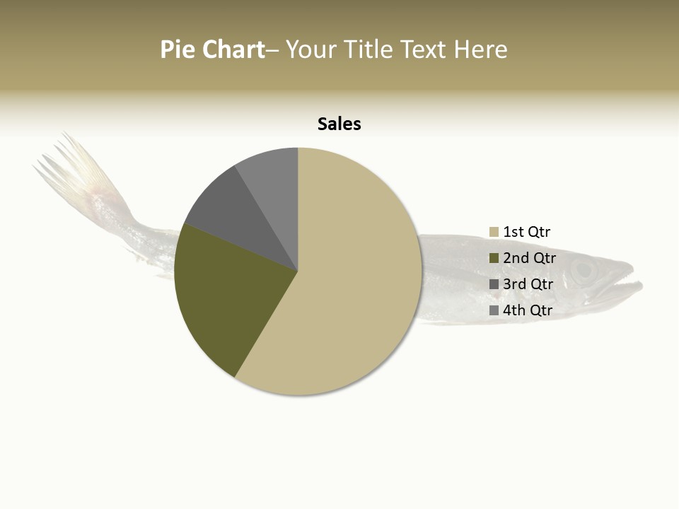 Nutritive White Hake PowerPoint Template